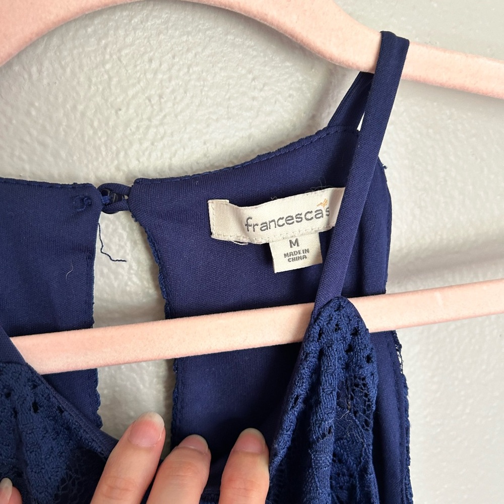 Francescas navy short dress - Picture 7 of 7